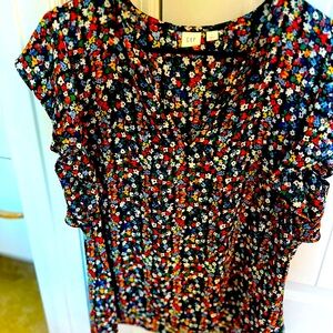 Woman’s GAP multi colored shirt